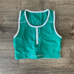 Balance Athletica Green Sports Bra